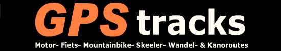 GPStracks Motor- Fiets- Mountainbike- Skeeler- Wandel & Kanoroutes